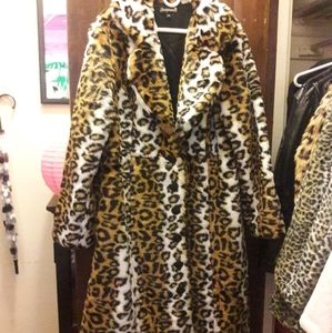 Sourpuss Harlow Leopard coat 3X